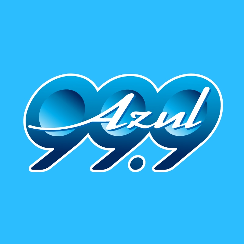 Logo de 99.9 Azul
